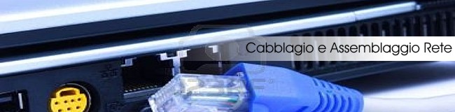 cabblaggio e assemblaggio rete dati 